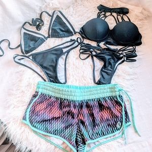 💥3 for $15 - Hurley Shorts + Bikinis beach combo